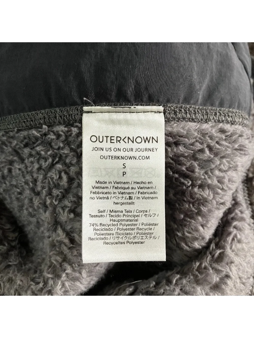New Outerknown Skyline Sherpa Shirt Jacket
